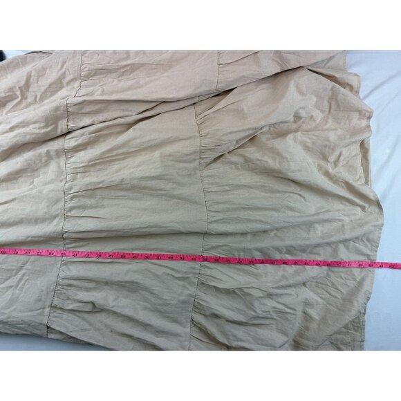 NWT Pomander Place Sandstone Cotton Mabel Maxi Dress in Sandstone Size XXL - Picture 9 of 9